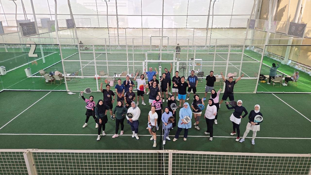 Peserta turnamen padel